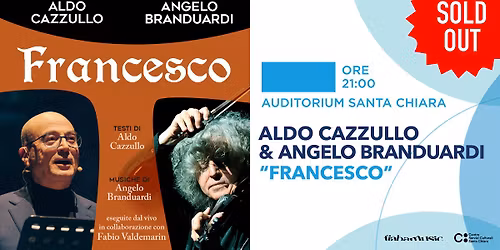 ALDO CAZZULLO & ANGELO BRANDUARDI | Auditorium Santa Chiara, Trento