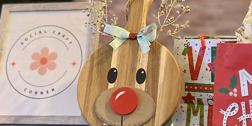 Rustic Reindeer Cutting Board Workshop