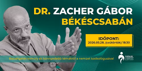 Dr. Zacher G\u00e1bor B\u00e9k\u00e9scsab\u00e1n