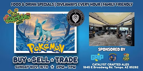 Pokemon Night @ Catalyst Crafted