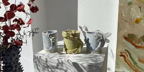 Garden Inspired Coffee Mug Pottery Class - Intro to Ceramics Workshop