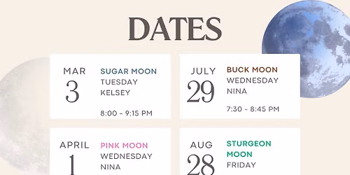 Strawberry Full Moon Yoga & Ritual: June 29