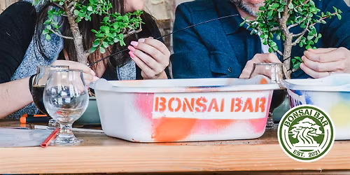 Bonsai Workshop at Fast Friends Beer Company