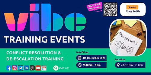 Conflict Resolution & De-Escalation Training