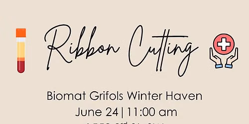 Ribbon Cutting: Biomat Grifols
