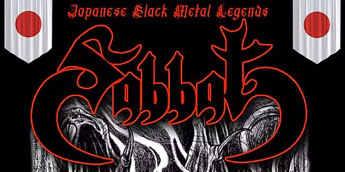 Sabbat (Japan) - Witches Hammer, Ares Kingdom, Living Evil. Victoria OCT 30