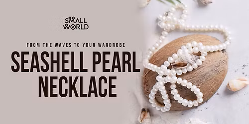 Seashell Pearl Necklace