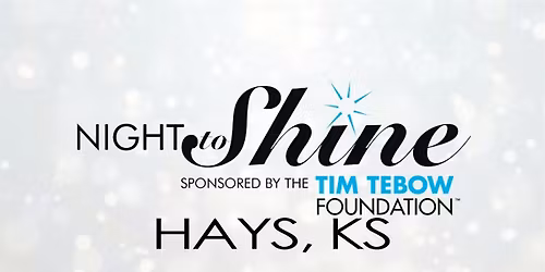 2026 Night to Shine Hays- Guest Registration