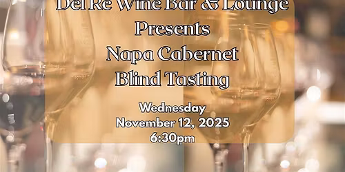 Napa Cabernet Blind Tasting Event