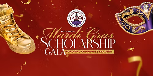 3rd Annual Mardi Gras Scholarship Gala Honoring Community Leaders