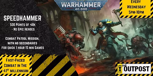 Weekly Speedhammer Night