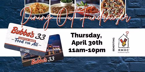 Dining Out for Charity at BUBBA's 33