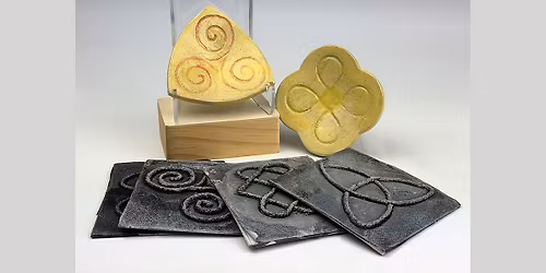 Celtic Patterned Ceramic Dish with Tiffany Yates!