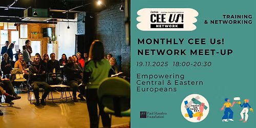 Monthly Cee Us! Network Meet-Up for Central and Eastern Europeans