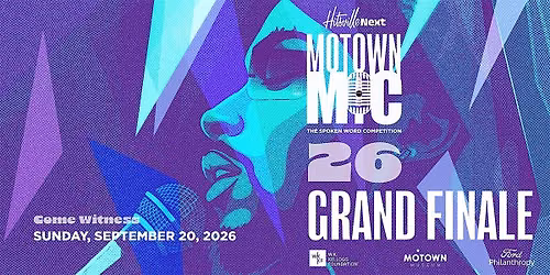 Motown MIC: The Spoken Word Competition Grand Finale 2026