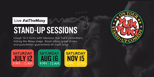 Live #atTheMoxy Stand-Up Sessions