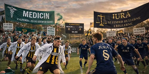 Medicin VS Jura - \u00c5rets fodboldkamp!!