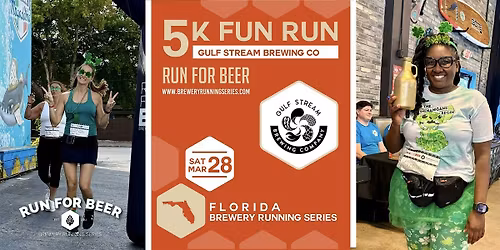 5k Beer Run x Gulf Stream Brewing | 2026 Florida Brewery Running Series