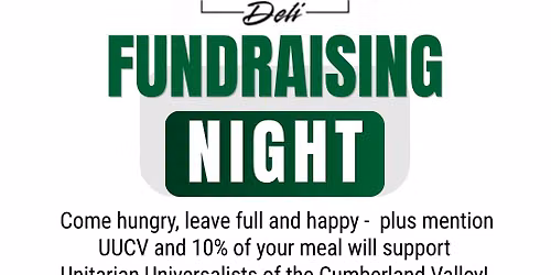 UUCV Fundraising Night at Southside Deli