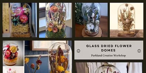 Glass Dried Flower Dome Workshop