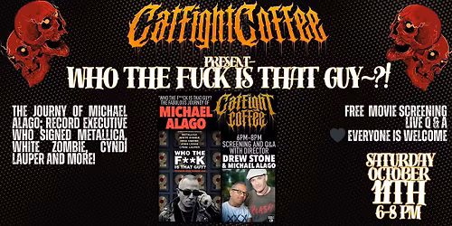 'Who the Fuck is that Guy' movie screening with live in person Q &A