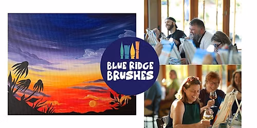 Paint + Sip: "Sunset Silhouette" at Hazy Mountain Vineyards + Brewery