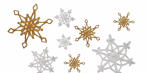 Crochet Snowflakes Course (2 x 2 hours) - Farnham