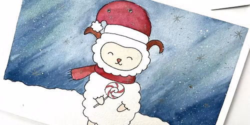 CHRISTMAS CHARACTERS | Watercolour Workshop| Thursday, December 11 | 5-7pm