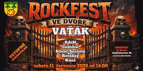Rockfest ve dvo\u0159e 2026