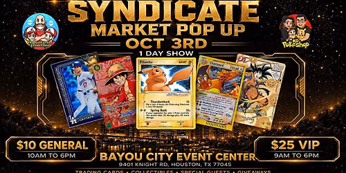 Syndicate Market Pop Up!