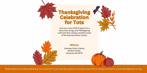 Thanksgiving Celebration for Tots