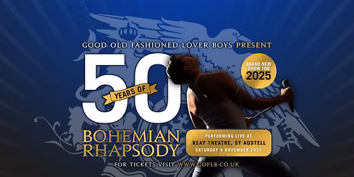 GOFLB Live @ Keay Theatre, St Austell