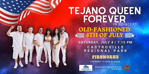 TQF tribute to Selena LIVE at Old Fashioned 4th Of July