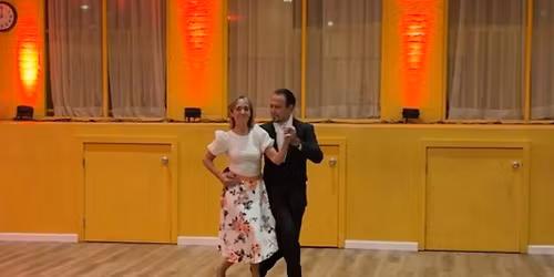 Second Saturday Milonga in Norwalk, performance: Gem Duras and Cecilia Gamondes