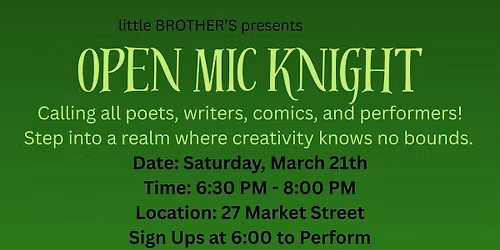 Open Mic Knight