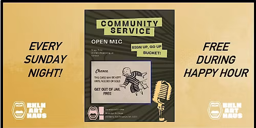 Community Service! Open Mic at the Lounge @ BAH