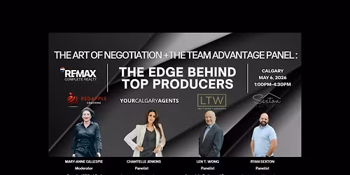The Art of Negotiation + The Team Advantage Panel