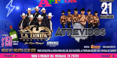 LA ZENDA  Y ATREVIDOS