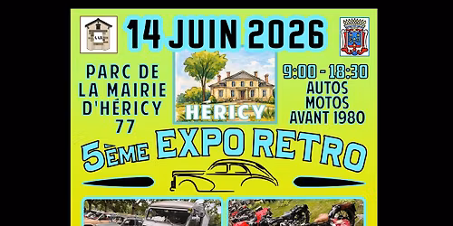 5\u00e8 Exposition de V\u00e9hicules Anciens H\u00e9ricy