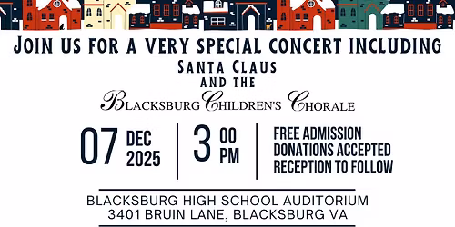 Blacksburg Community Band - Winter Concert 12\/7\/2025, 3pm