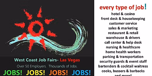 LAS VEGAS- JOBS JOBS JOBS! One Day Job Fair
