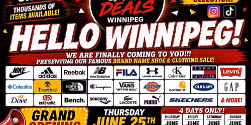 Brand Name Sales Winnipeg 