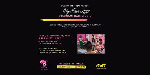 #MyHairAppt at Tsunami Hair Studio