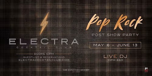 Pop Rock Post Show Party