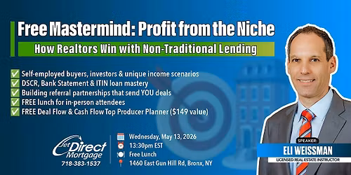 Profit from the Niche: How Realtors Win with Non-Traditional Lending