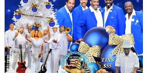 ALL WHITE CHRISTMAS DINNER WITH HAROLD MELVIN'S BLUE NOTES