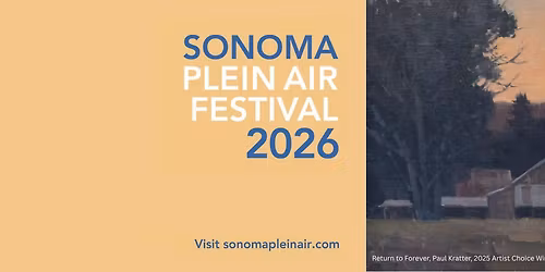 Sonoma Plein Air Art Show and Sale