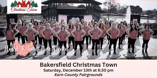 Heart & Soul Line Dancers at Bakersfield Christmas Town