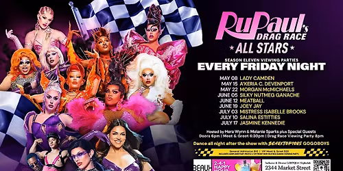 Meatball Drag Race All Stars viewing and after party June 12th 8pm FREE