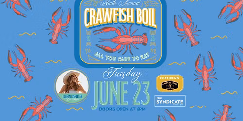 9th Annual Crawfish Boil ft. Happenstance Brewing Project
